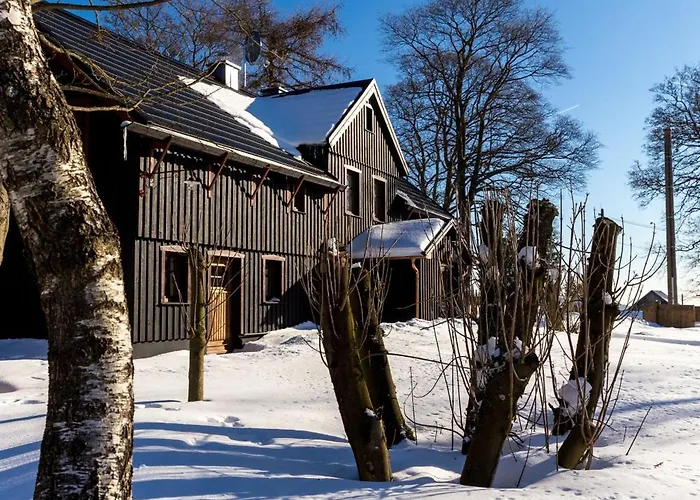 Berghuette Vogtland بيت للعطل *